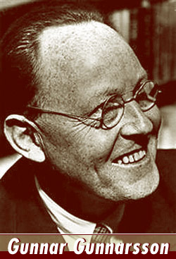 Der Autor Gunnar Gunnarsson Der Autor Gunnar Gunnarsson