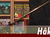 Håkan Nesser bei der Lesung