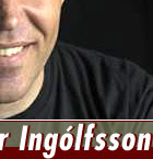 Der isländische Autor Viktor Arnar Ingólfsson